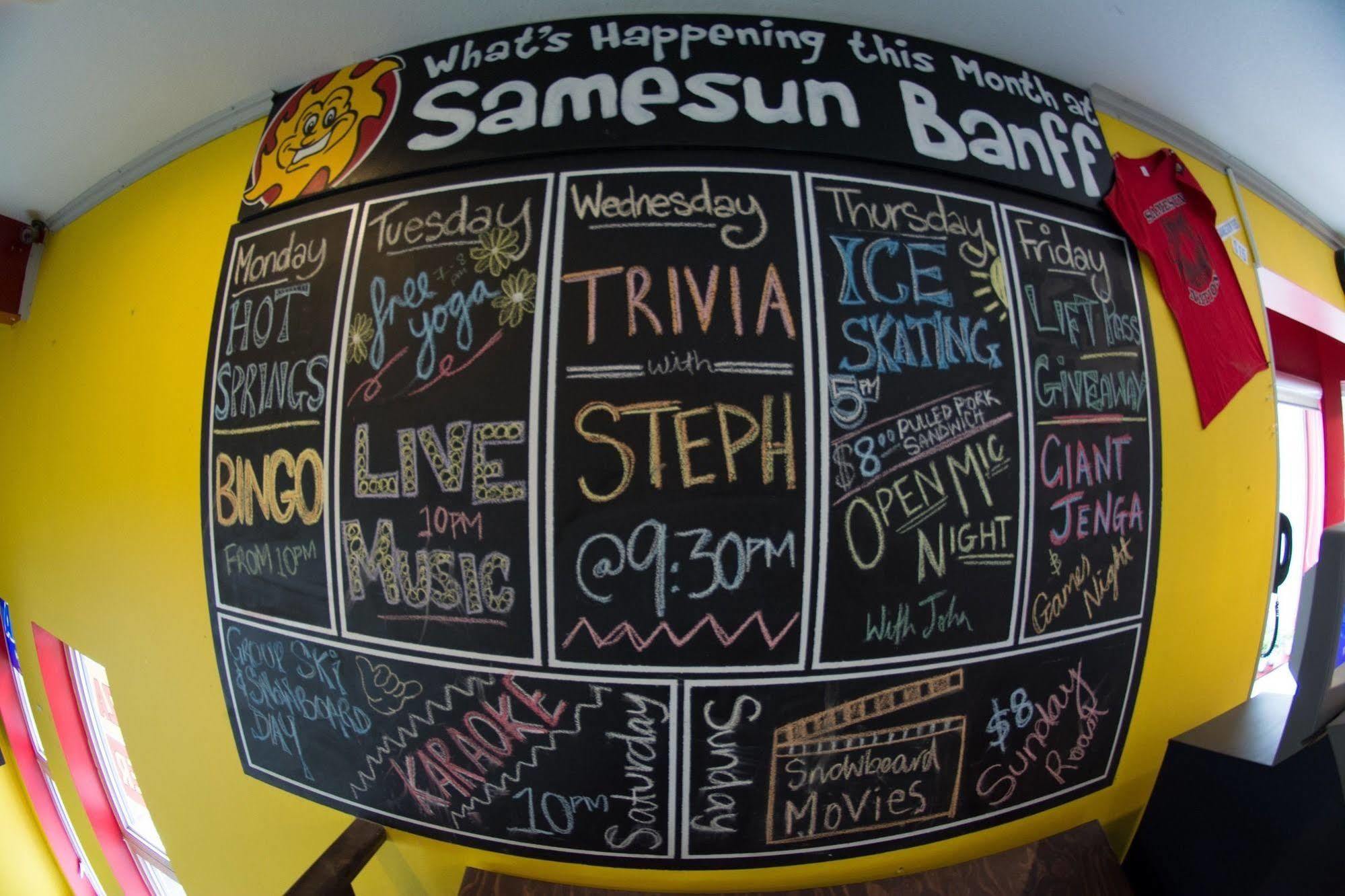 Samesun Banff Hostel Eksteriør bilde